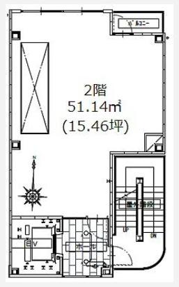 銀河ビル2階