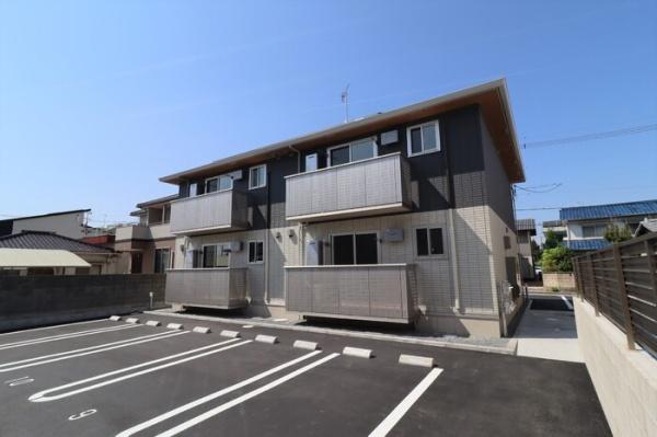 岡山市北区平田のアパート