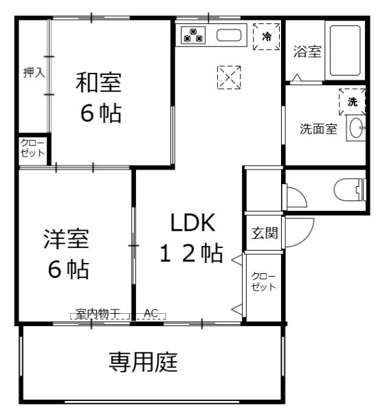 岡山市北区北長瀬本町のアパート
