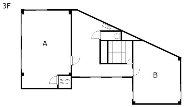 門田文化町テナント３階　Ｂ