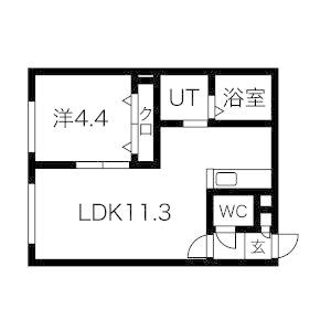 レジデンス南郷通16丁目北B