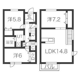 テラスハウスC