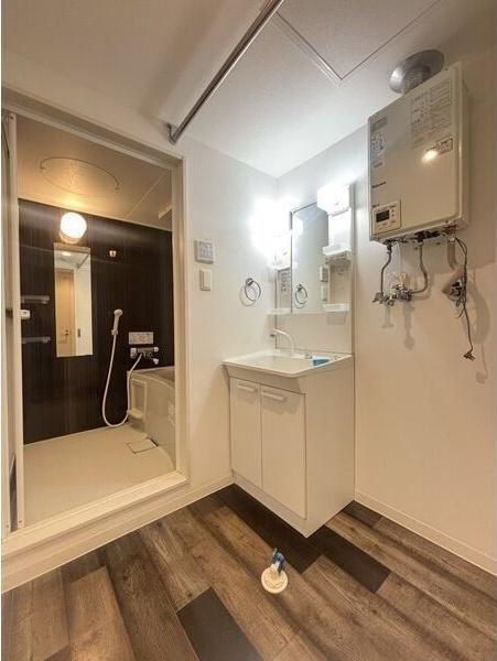 札幌市中央区南十二条西10丁目のマンション(洗面台・洗面所)