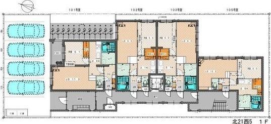 札幌市北区北二十一条西5丁目のマンション(その他)