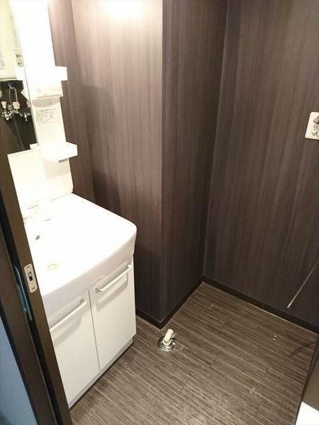 札幌市白石区菊水六条4丁目のマンション(洗面台・洗面所)