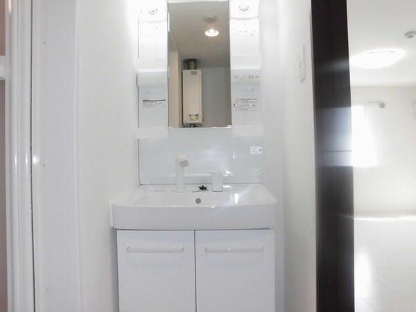 札幌市白石区本郷通9丁目南のマンション(洗面台・洗面所)