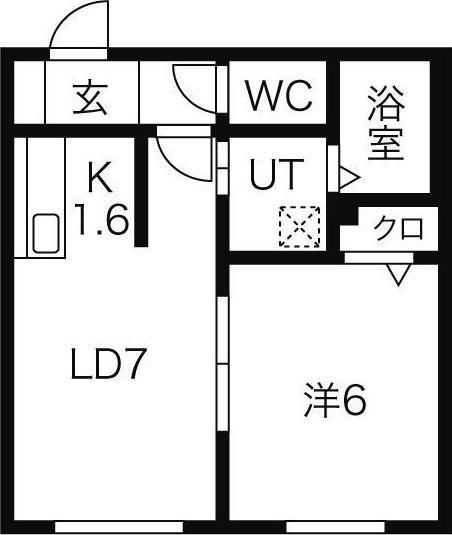 札幌市豊平区豊平三条1丁目のマンション(間取り)