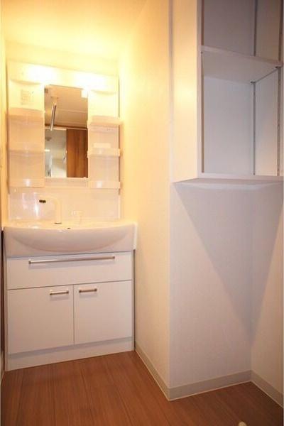 札幌市東区北二十条東14丁目のマンション(洗面台・洗面所)