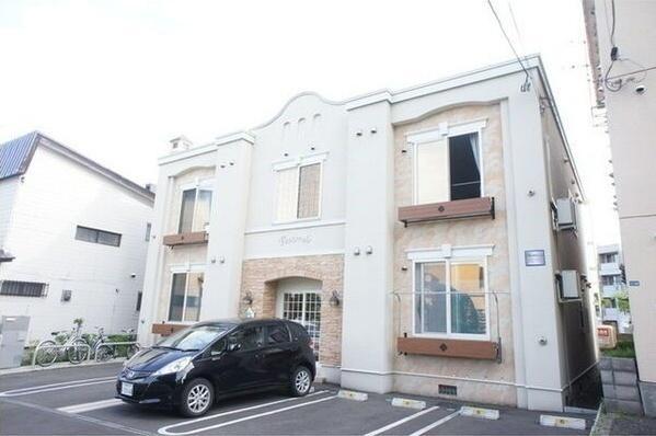 札幌市白石区栄通9丁目のアパート