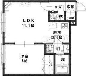 札幌市東区北二十三条東12丁目のアパート(間取り)