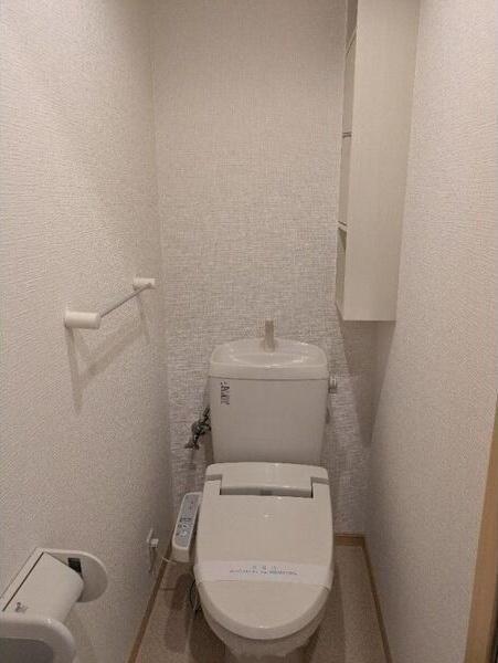 札幌市西区西野一条2丁目のアパート(トイレ)