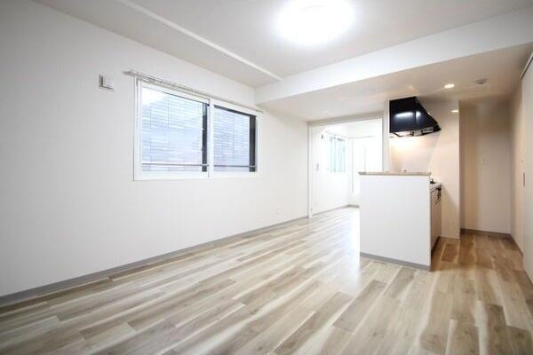 札幌市豊平区美園二条1丁目のマンション(リビング)