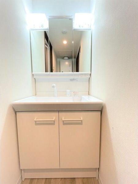 札幌市東区北二十六条東18丁目のマンション(洗面台・洗面所)