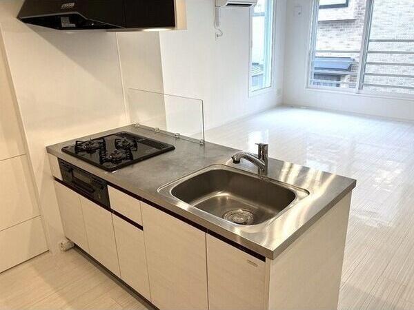 札幌市西区発寒四条4丁目のマンション(キッチン)