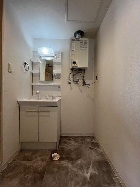 札幌市西区西町北4丁目のマンション(洗面台・洗面所)