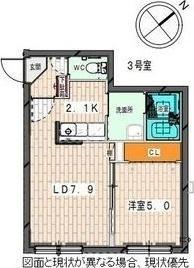 札幌市西区二十四軒四条3丁目のマンション(間取り)