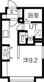 札幌市中央区南五条西11丁目のマンション(間取り)