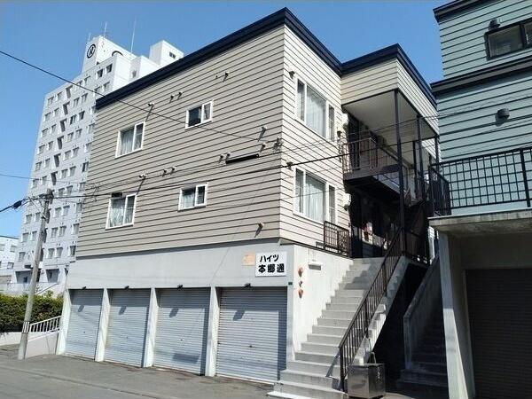 札幌市白石区本郷通1丁目北のアパート
