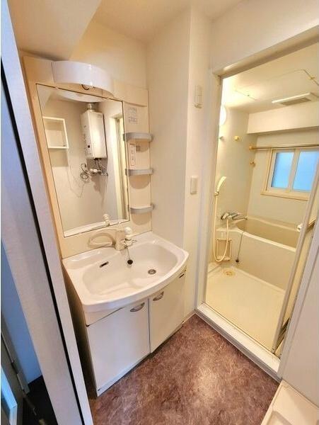 札幌市中央区大通東8丁目のマンション(洗面台・洗面所)