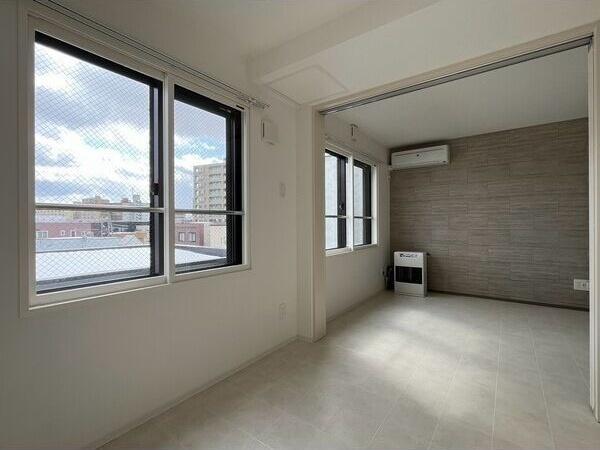 札幌市白石区菊水四条1丁目のマンション(現地からの眺望)