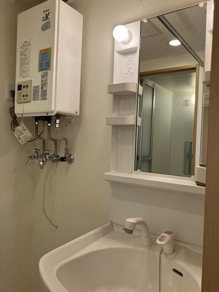 札幌市豊平区美園四条1丁目のマンション(洗面台・洗面所)