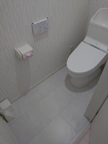 札幌市白石区栄通13丁目のアパート(トイレ)