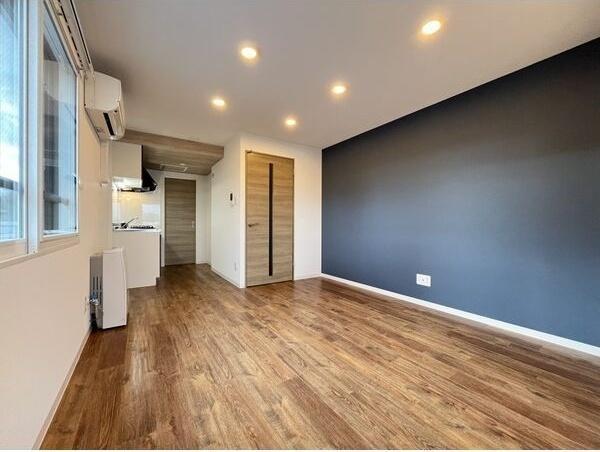 札幌市豊平区美園十一条5丁目のマンション(リビング)