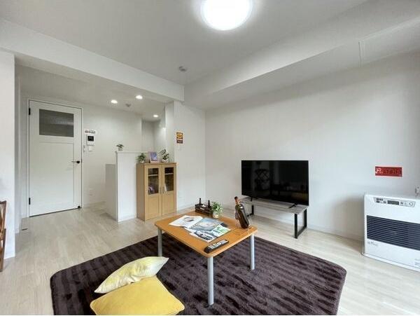 札幌市東区北二十一条東1丁目のマンション(リビング)