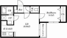 札幌市北区麻生町2丁目のマンション(間取り)