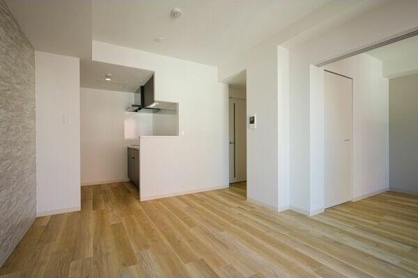 札幌市北区北六条西8丁目のアパート(リビング)