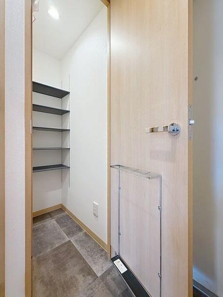 札幌市西区二十四軒四条3丁目のマンション(収納)