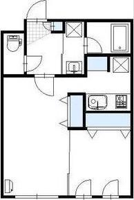 札幌市西区西野一条2丁目のマンション(間取り)