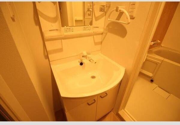 札幌市西区西野一条2丁目のマンション(洗面台・洗面所)