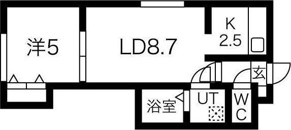 札幌市白石区菊水元町七条４丁目のマンション
