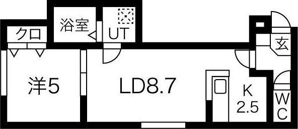 札幌市白石区菊水元町七条４丁目のマンション