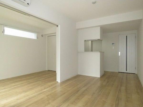 札幌市西区発寒五条4丁目のマンション(リビング)