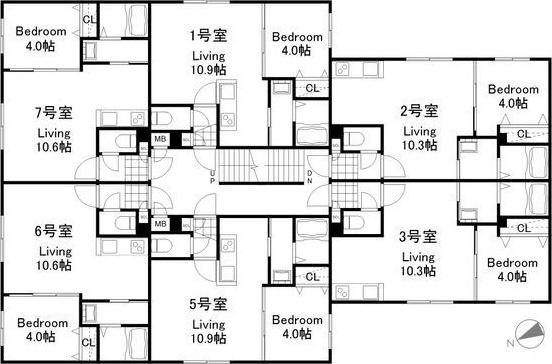 札幌市白石区南郷通２０丁目南のマンション