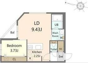 札幌市北区北二十三条西２丁目のマンション
