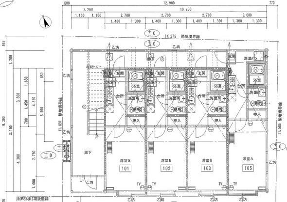 札幌市中央区南八条西１丁目のアパート