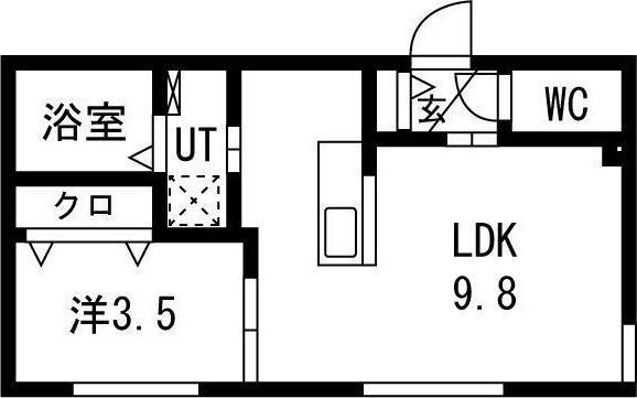 札幌市北区北三十八条西８丁目のマンション