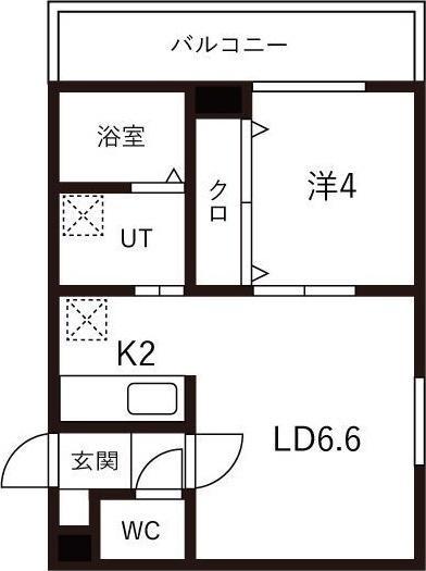 札幌市白石区菊水四条３丁目のアパート