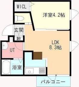 札幌市白石区南郷通１８丁目南のアパート