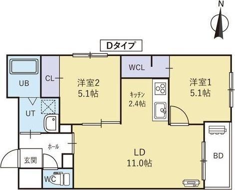 URBAN　FLATS平岸１(アーバンフラッツ平岸１)