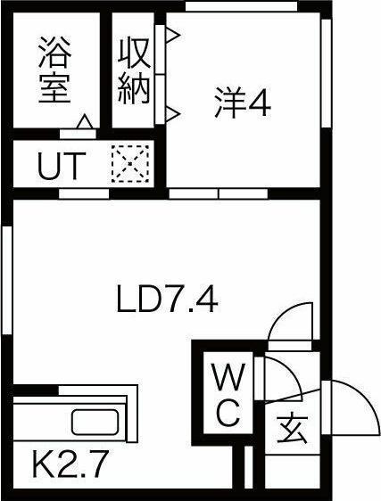 札幌市豊平区平岸四条１２丁目のマンション