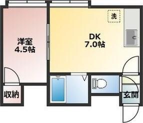 札幌市豊平区平岸四条１１丁目のアパート