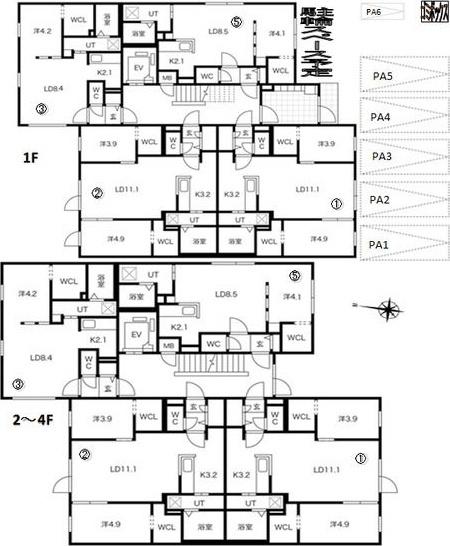 札幌市西区発寒五条５丁目のマンション