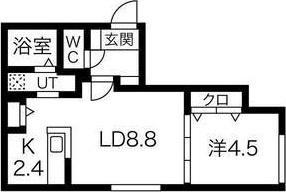 札幌市西区二十四軒四条５丁目のマンション