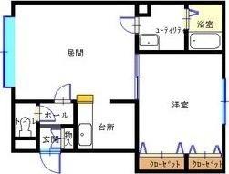 札幌市西区発寒九条１０丁目のアパート