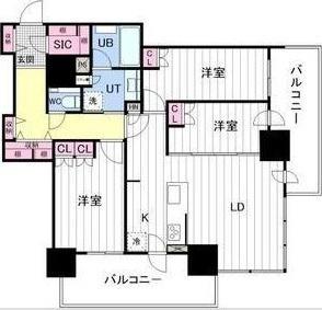 ザ・札幌タワーズ　イーストタワー　2505号室