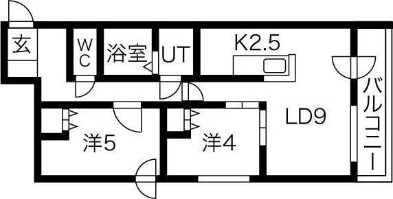 札幌市中央区南二十一条西９丁目のマンション